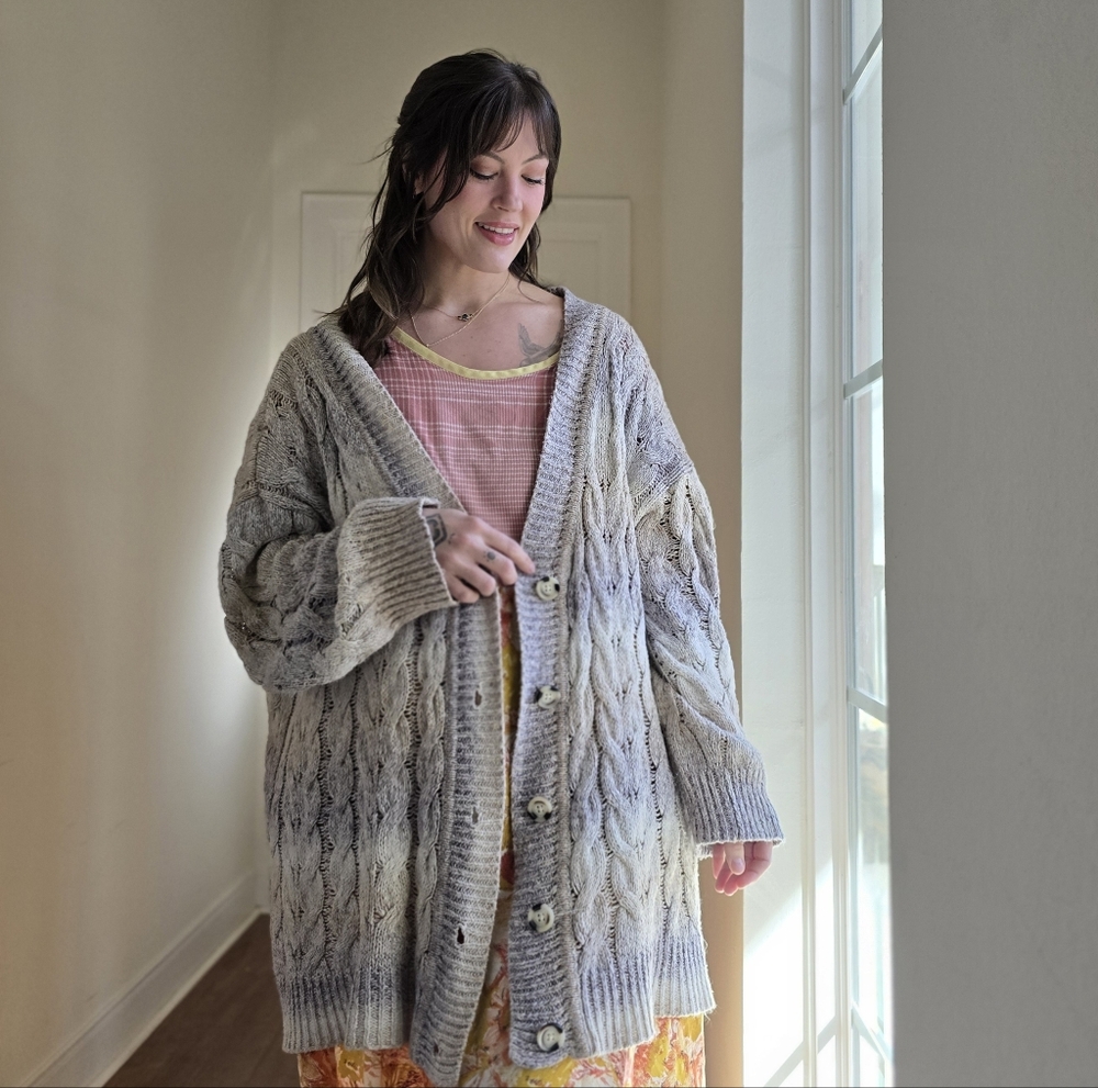 Cozy Knit Cardigan Sweater